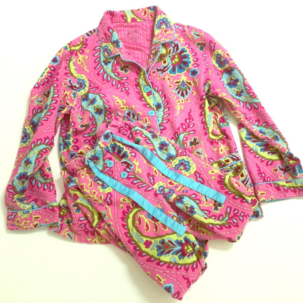 Nick & Nora 2 pc Pajama SZ Large